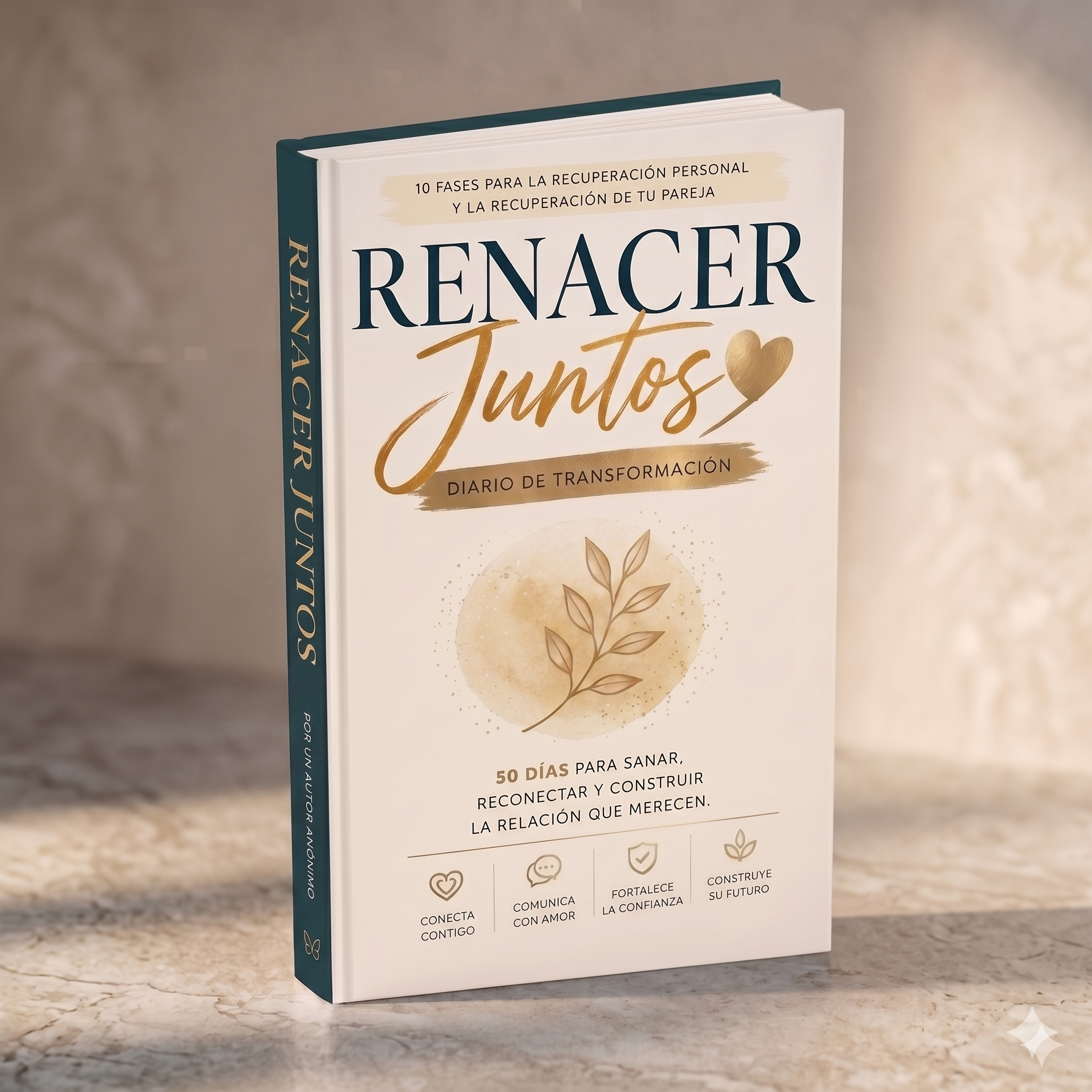 Método de 50 Días para Sanar y Reconectar en Pareja (Libro + Guía + Diario)